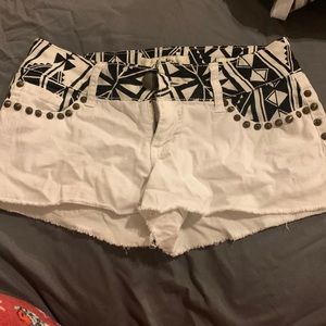 White shorts